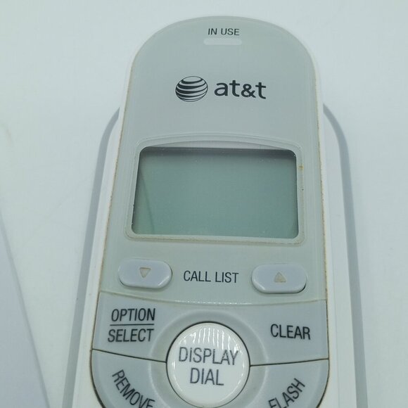 AT&T Trimline Push Button Telephone Land Line 13 Number Memory TR1909 White - Picture 11 of 16